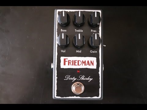Dirty Shirley Overdrive Demo Video by Shawn Tubbs