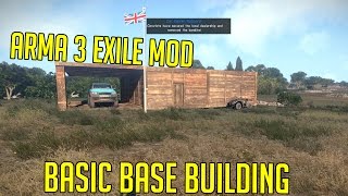 Arma 3 Exile Mod - Base building - Basic Base Tutorial
