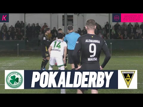 Enger Pokalkampf unter Flutlicht | Viktoria Arnoldsweiler – Alemannia Aachen  (Mittelrheinpokal)