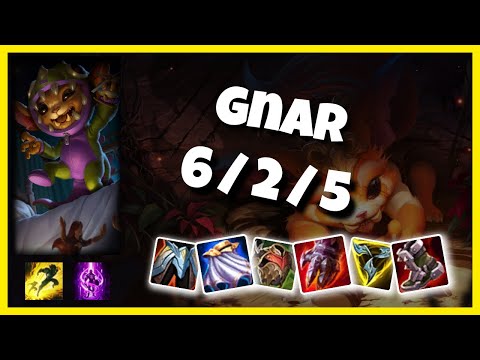 Gnar vs Wukong OCE Challenger TOP (6/2/5) - v11.1