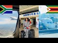 Travel / Fly with me to Harare Zimbabwe From South Africa Joburg (OR Tambo International Airport)