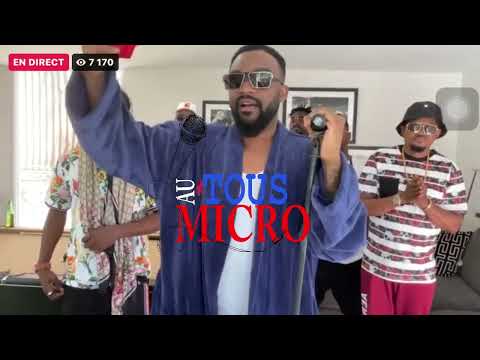 Fally Ipupa interprète DJ Zombie et Gaz Mawete lors de son live sur Facebook #fallyipupa  #gazmawete