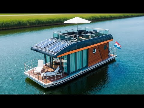 6 Incredible Houseboats Floating on Water