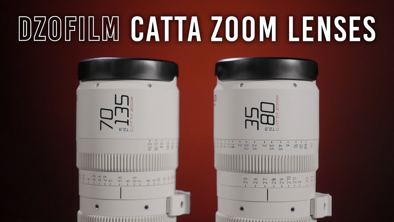 Kit Lentes Cine Zoom DZOFilm Catta 35-80mm + 70-135mm T2.9 E-Mount