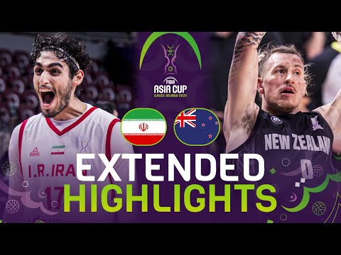 3rd Place Game: Iran 🇮🇷 vs New Zealand 🇳🇿 | Extended Highlights | FIBA Asia Cup 2025