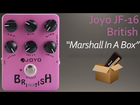 JOYO JF-16 British Pedal Demo
