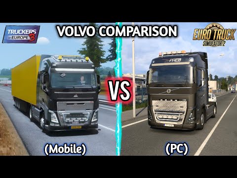 Truckers of Europe 3 VS Euro Truck Simulator : Volvo Trucks Compared! - Can Toe3 Compete With ETS2?