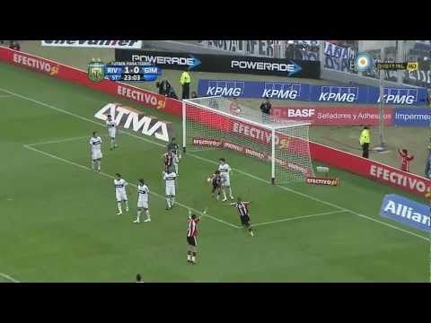 Gol de Juan Manuel Diaz a Gimnasia La Plata (24-09-2011) 1080 FULL HD