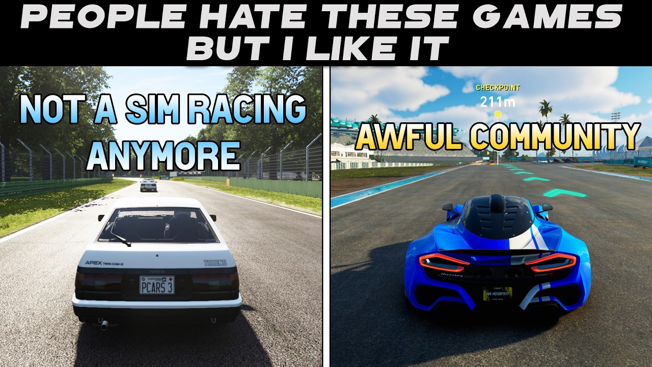 I Played The Most HATED Racing Games That I Actually Like