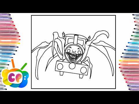 Choo Choo Charles coloring pages / Poppy Playtime coloring page / Jim Yosef - Samurai [NCS Release]