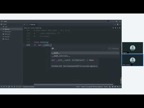 Python 10am Weekend Batch Training Session 5
