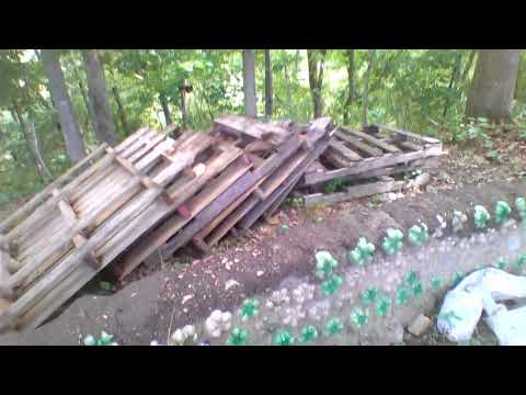 Cob pallet Building walk through