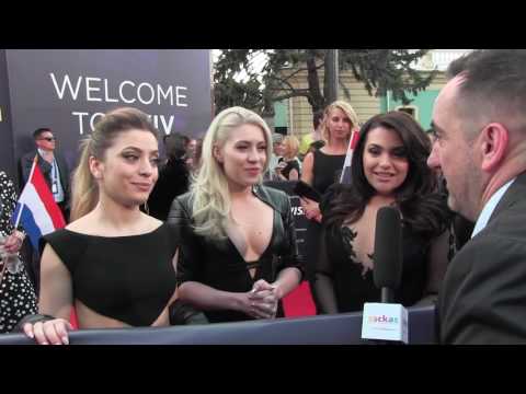 ESCKAZ in Kyiv: OG3NE (The Netherlands) singing on the Red Carpet