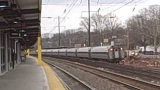 preview picture of video 'Amtrak and NJT action at Metropark Station, Iselin, NJ Part 2'