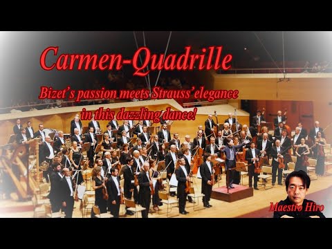 Eduard Strauss Carmen-Quadrille 🎶💃 Bizet’s passion meets Strauss’ elegance in this dazzling dance!
