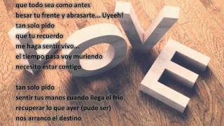 Tan Solo Pido Letra Samo (Camila)