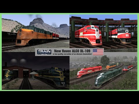 ALCO DL-109 Diesel Locomotive review ~ Train Simulator