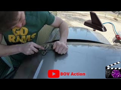 Replacing Shark Fin Antenna On Chevy Truck