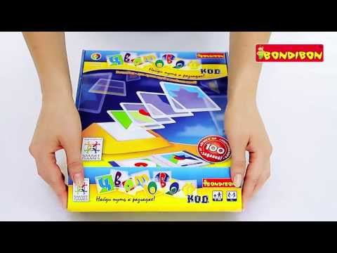 Миниатюра изображения товара Игра-головоломка Bondibon Цветовой код / ВВ0352