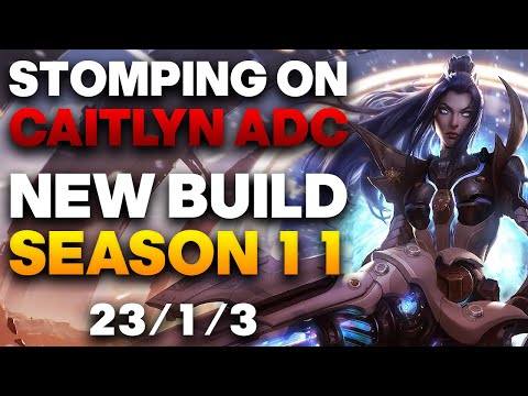Vapora Dark Caitlyn ADC Gameplay - This Is How You Play Caitlyn In Season 11 | League of Legends