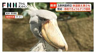 栃木・鹿沼市でゲリラ雷雨　22日からは“10年に1度”の高温の可能性　東京都心は今年初の猛暑日（2026年07月20日）