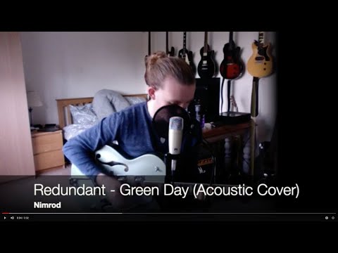 Redundant - Green Day (Acoustic Cover)