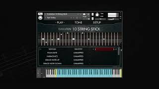 Video thumbnail for Evolution 10 String Stick - Overview & Preset Demo by Orange Tree Samples