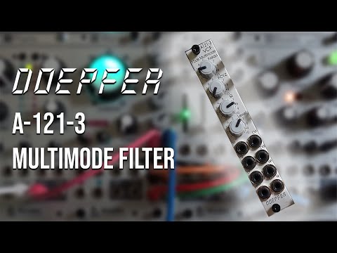 Doepfer A-121-3 Simple Sound Demo (Saw and Square waves)