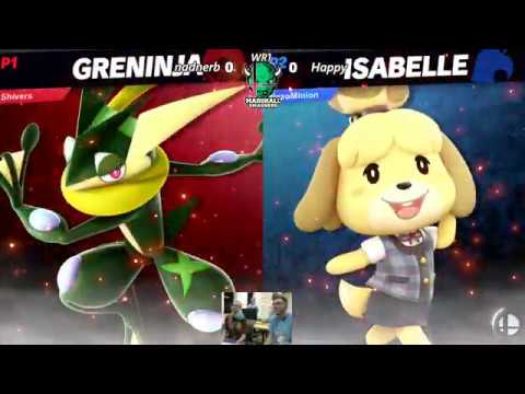 MS 1/14/19 - Shivers (Greninja) vs NexoMinion (Isabelle) - WR2 - SSBU