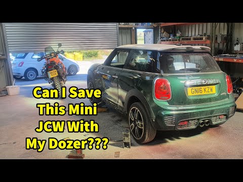 I Bought A BENT F56 Mini John Cooper Works From Salvage Auction - Can It Be Saved???