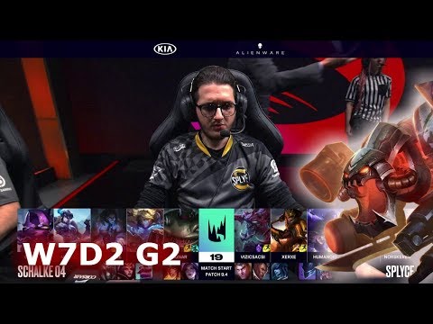 FC Schalke 04 vs Splyce | S9 LEC Spring 2019 Week 7 Day 2 | S04 vs SPY W7D2