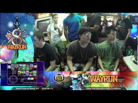 Break Smash #19   SSBM W1   Zerg the Waiter VS Shambles