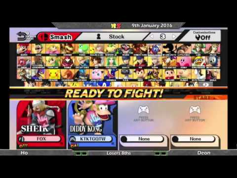 DBZ8 Top8 Losers Eighths - Ho vs. Deon