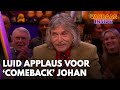 Luid applaus in Vandaag Inside-studio voor 'comeback' Johan | VANDAAG INSIDE