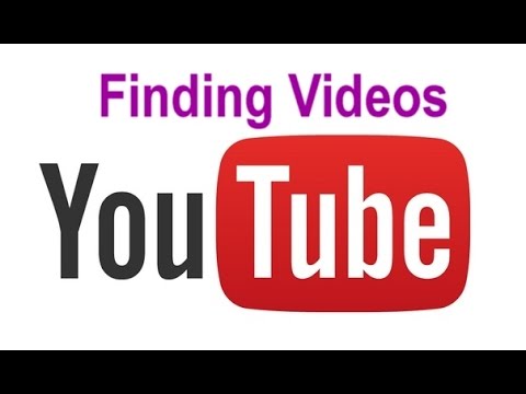 How to find videos on YouTube, my specific videos. Robert DIY