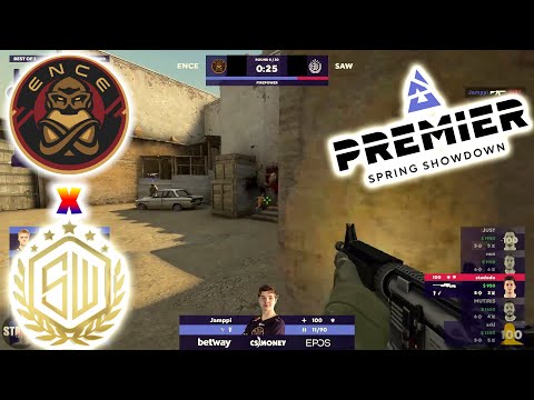 Jamppi ON FIRE! 🇫🇮 ENCE vs 🇵🇹 sAw DUST2 HIGHLIGHTS - BLAST Premier Spring Showdown 2020