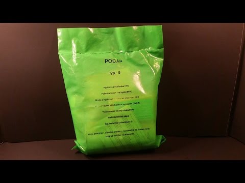 2014 Slovak Army 24hr MRE Meal Ready to Eat Taste Test Review Emergency Food Ration Pack