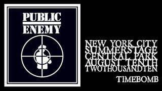 Public Enemy - Timebomb (Central Park Summerstage 2010)