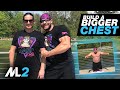 Bigger, Better Chest with NO WEIGHTS! - Home Gym Workout Day 13