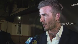 WEB EXTRA: David Beckham On Miami Freedom Park Victory