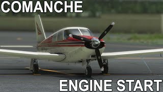Accu-Sim Comanche 250 MSFS Engine Start