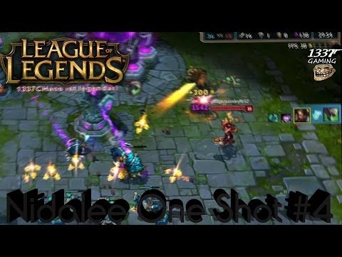 Nidalee One Hit Spear #4: Twitch Gets - League of Legends [1337Gaming - Nida One Shot - HD+]