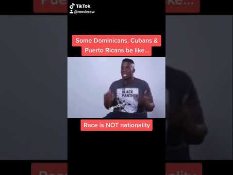 I'm not Black, I'm Dominican. Puerto Rican, Cuban