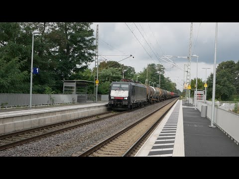 Eisenbahnverkehr in Oberhausn Holten Mit Br 193 186 189 406 462 1429