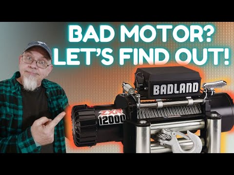 How to test a winch motor the EASY way! Badlands 12k