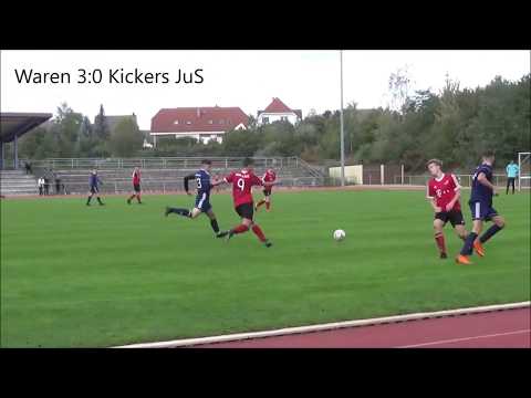 4. Spieltag A-Junioren Landesliga 2019/20 // SV Waren 09 - Kickers JuS 03 4:0 ( 3:0 )
