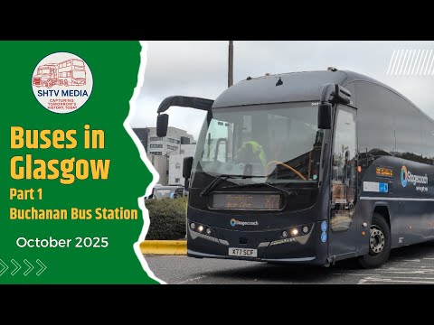Buses at Buchanan Bus Station Glasgow | October 2025