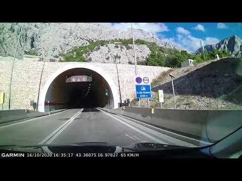 DRIVE #1351: Makarska (Croatia)-Sarajevo (Bosnia and Herzegovina) (timelapse 4x) *Read Description*