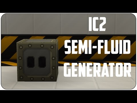 [Tutorial] ► Semifluid Generator - IC2 ◄ [German] Vitrine #001