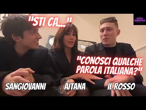 IL ROSSO IN LIVE CON SANGIOVANNI E AITANA POST SAN REMO